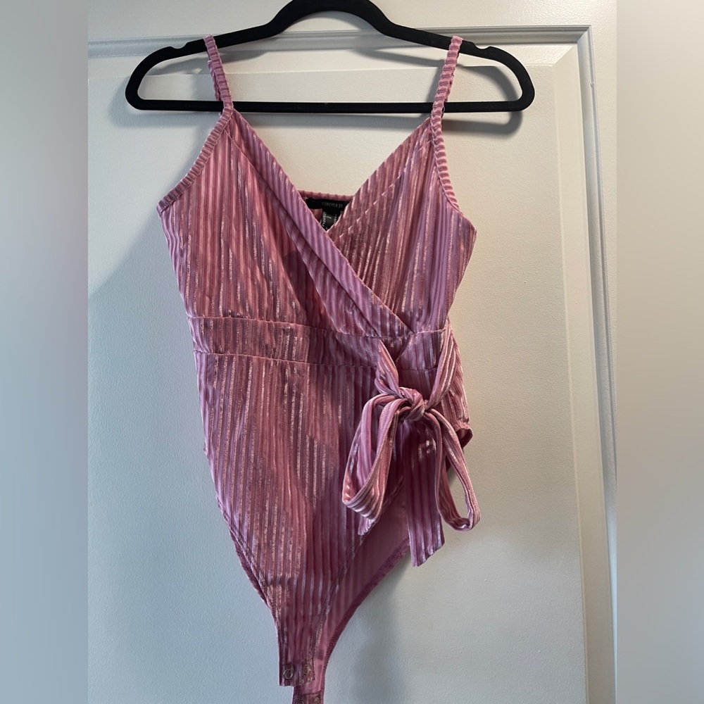 Forever 21 Pink Bodysuit